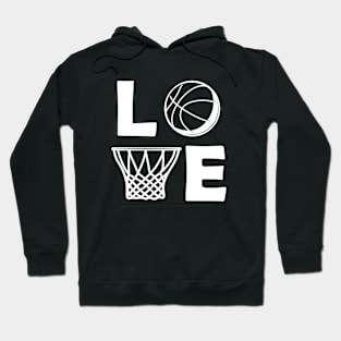 Basketball Love Design Hoodie